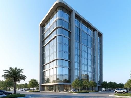 Modern office building exterior